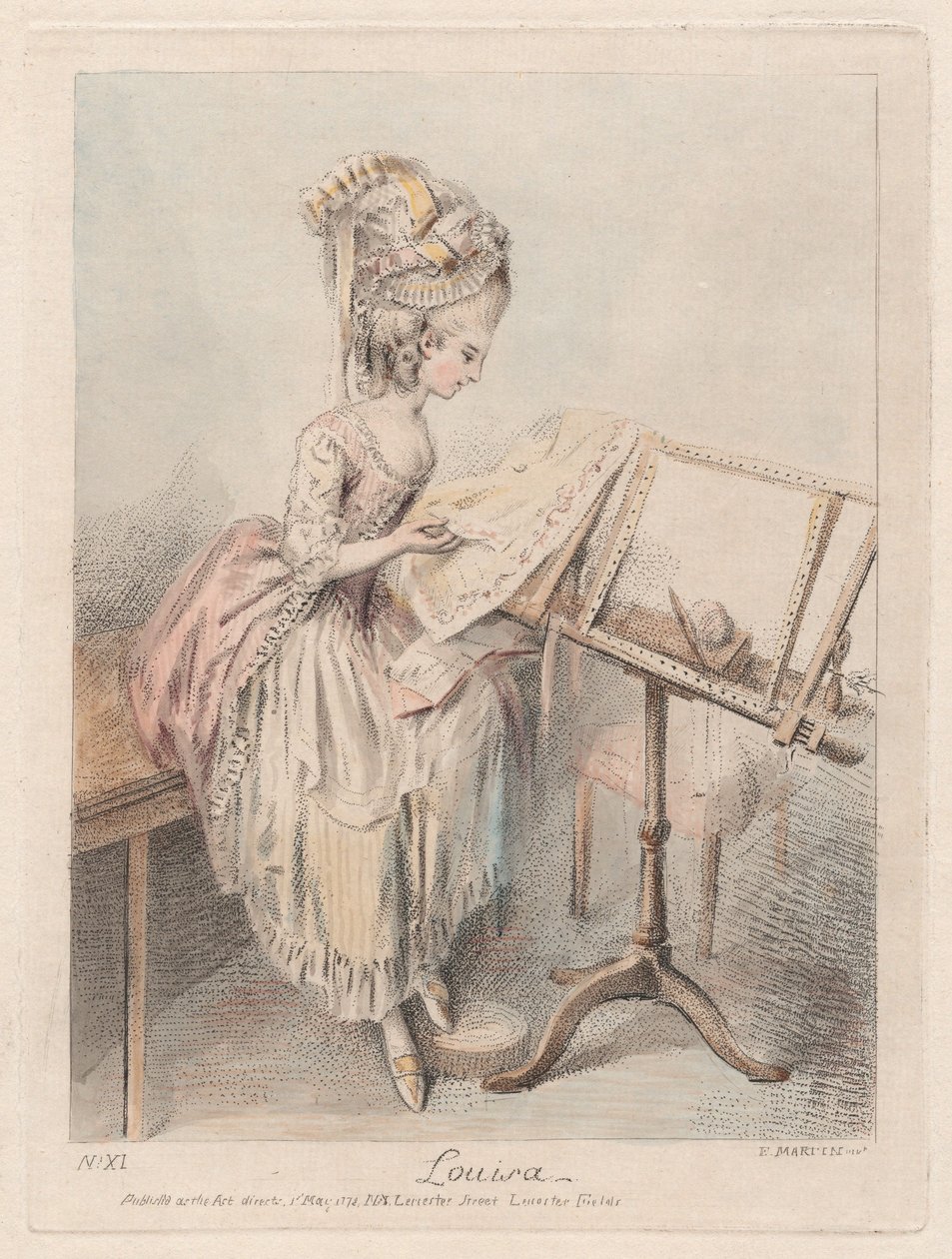 Louisa alkotó: Elias Martin