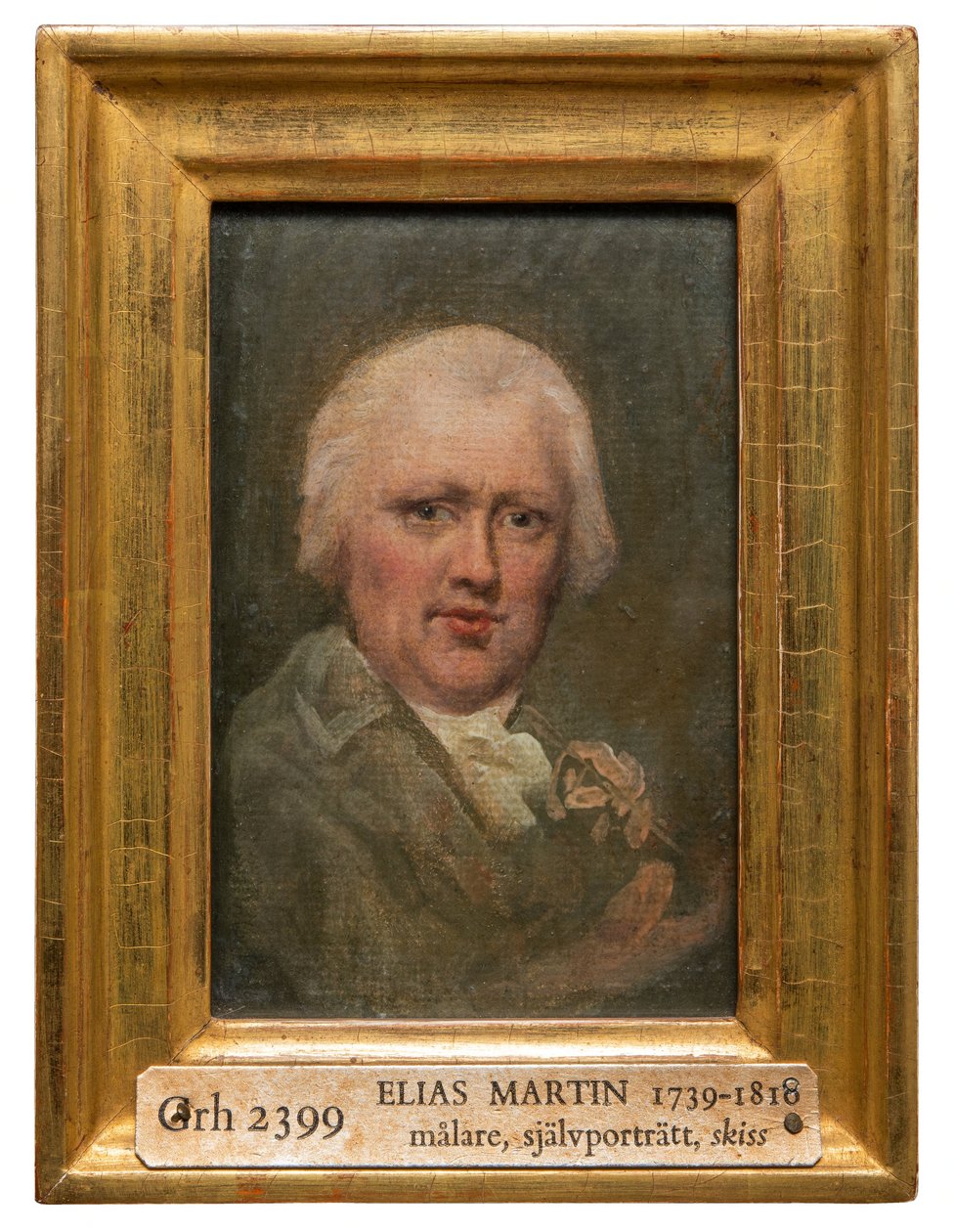 Önarckép alkotó: Elias Martin