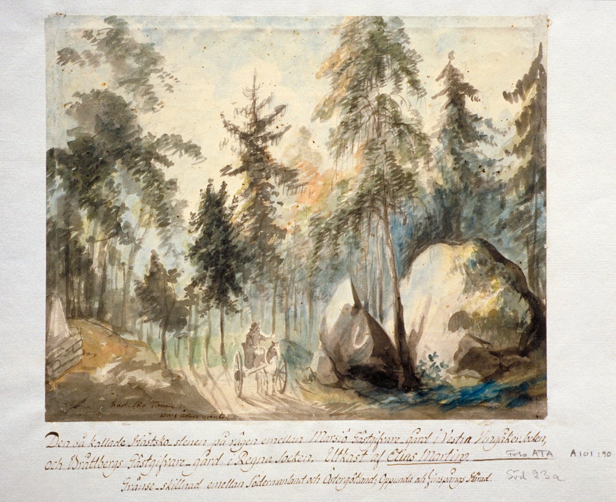 "A patkókő", Finspång, Östergötland, Svédország (25780761224) alkotó: Elias Martin