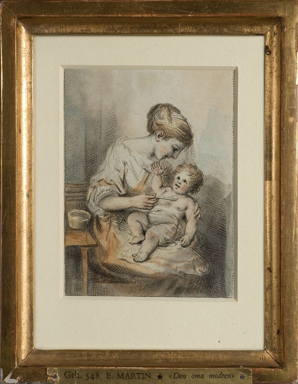 A fiatal anya alkotó: Elias Martin
