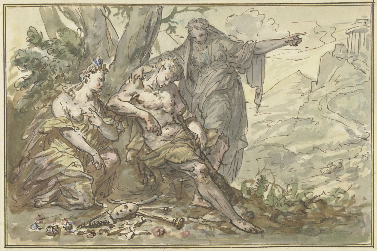 Herkules az útkereszteződésben alkotó: Elias van Nijmegen