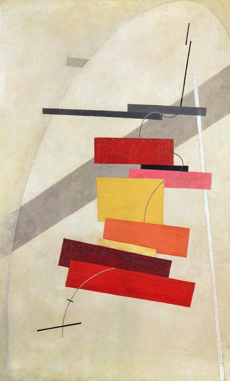 Cím nélkül, 1919-20 körül alkotó: Eliezer Markowich Lissitzky