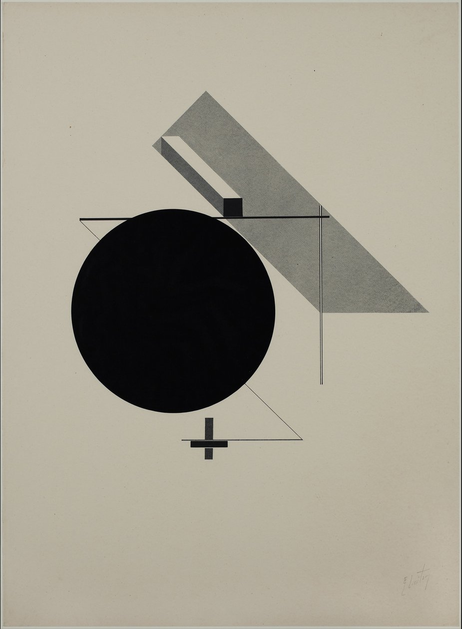 Proun alkotó: Eliezer Markowich Lissitzky