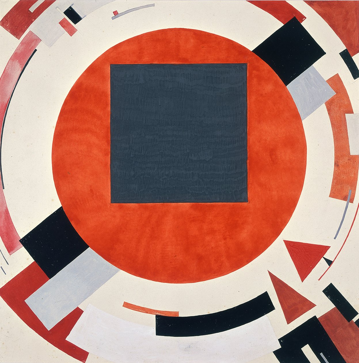 Proun, 1923 körül alkotó: Eliezer Markowich Lissitzky