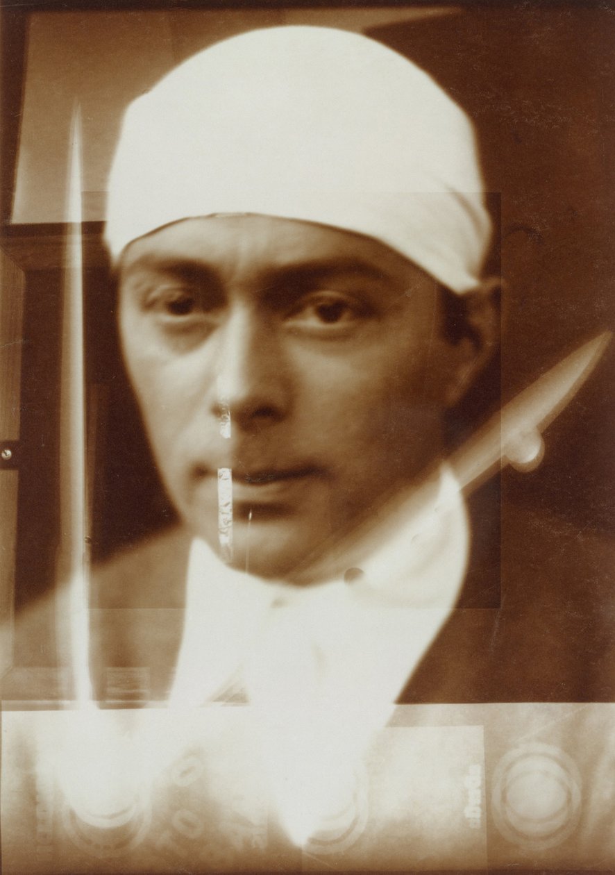 Önarckép, 1924-1925. alkotó: Eliezer Markowich Lissitzky