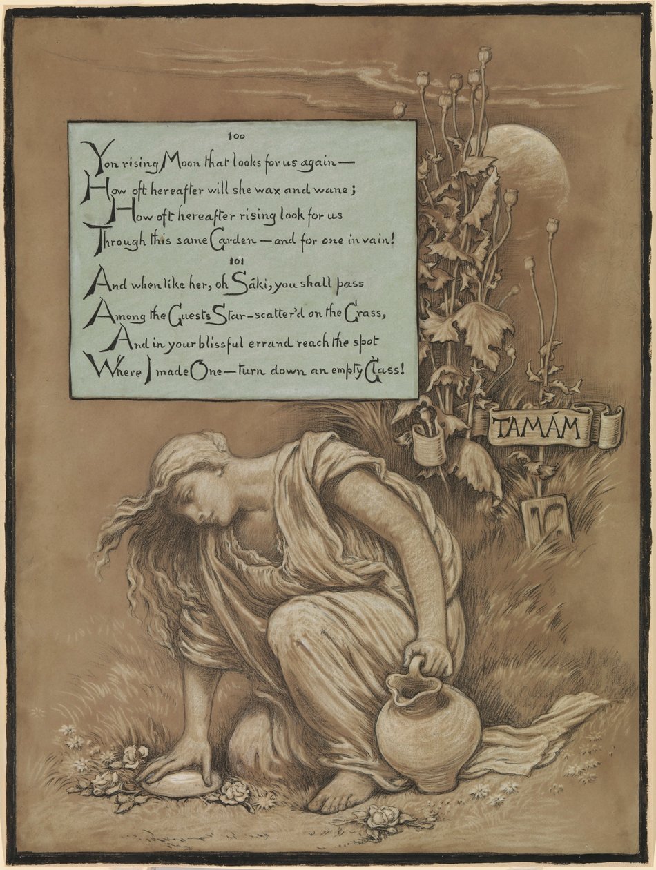 (Illusztráció Omar Khajjám Rubáijátjához) In memoriam alkotó: Elihu Vedder