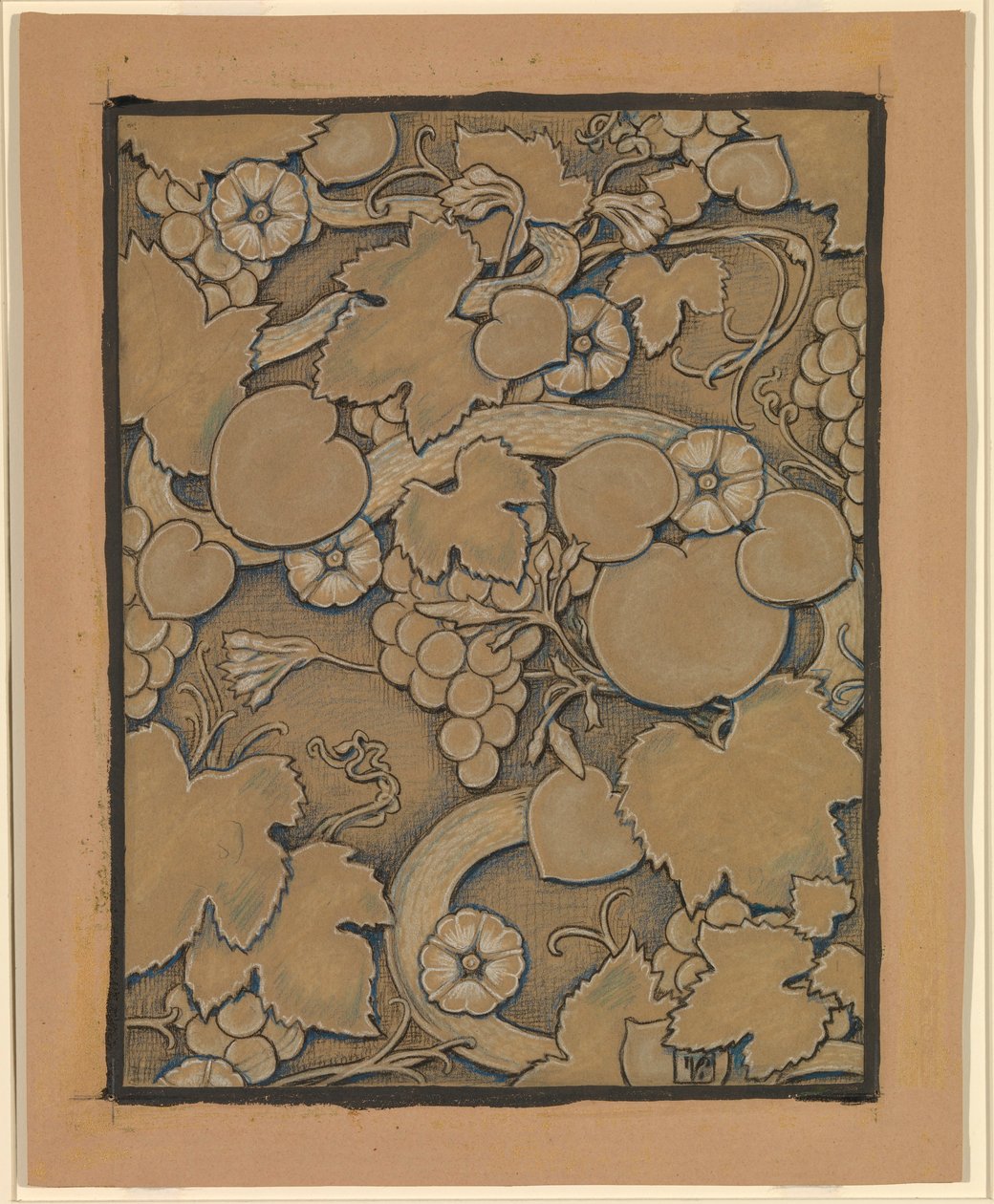 (Illusztráció Omar Khayyám Rubáiyátjához) Béléspapír alkotó: Elihu Vedder