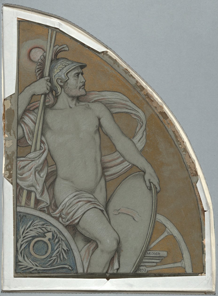Rajzfilm a Marsra alkotó: Elihu Vedder