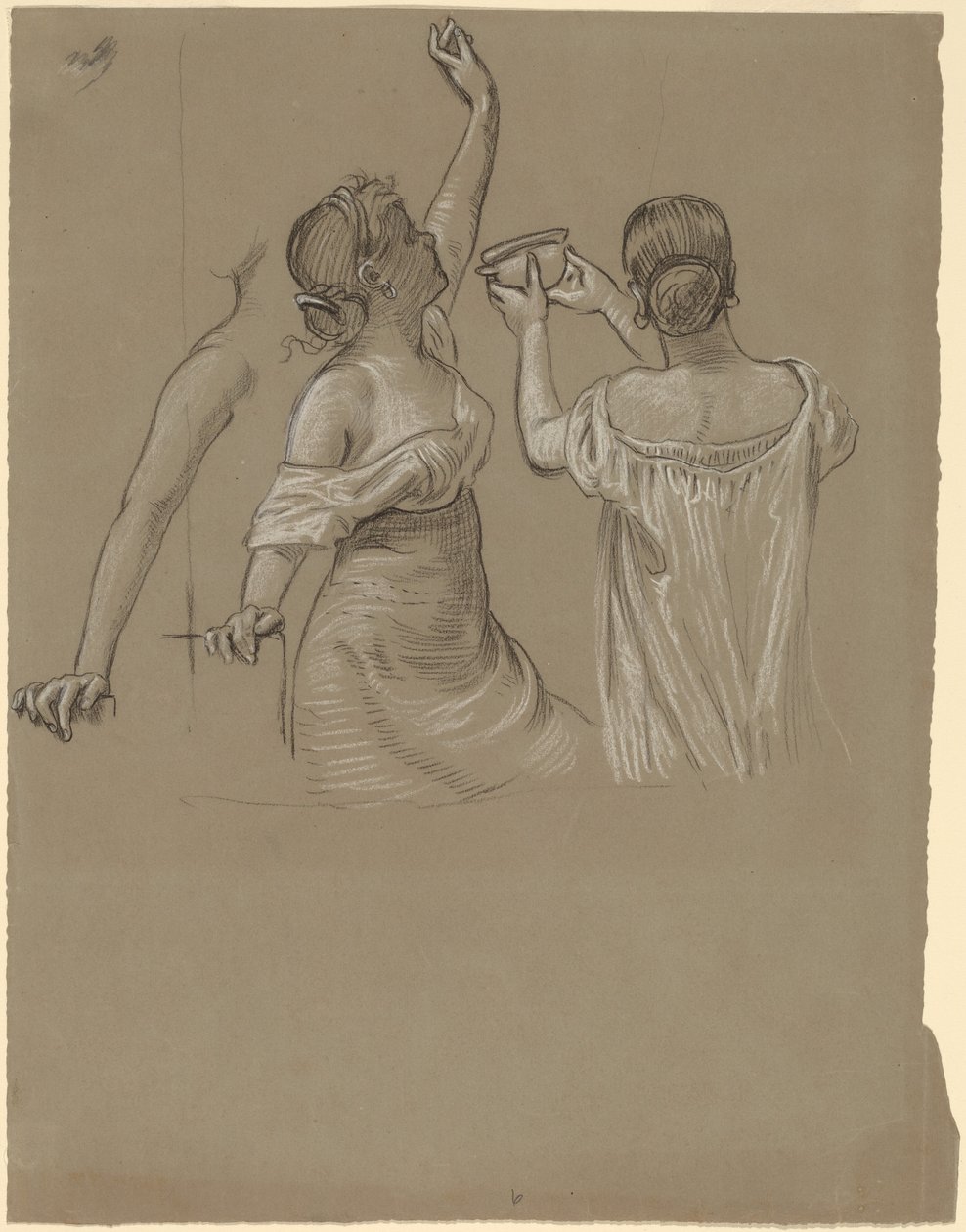 Dionüszoszi mulatozók alkotó: Elihu Vedder