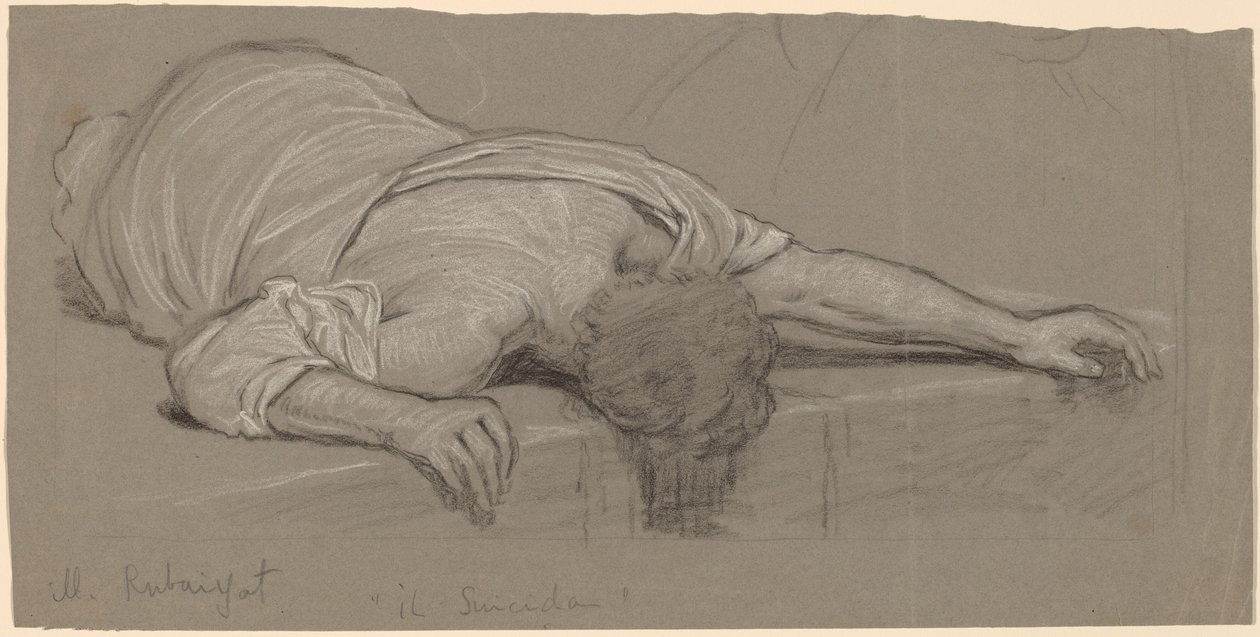 From the Rubáiyát alkotó: Elihu Vedder