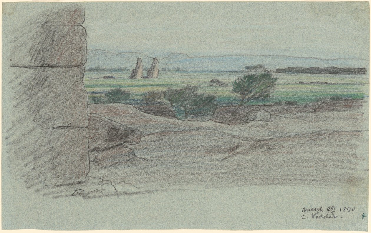 Nílusi utazás, 15. sz alkotó: Elihu Vedder