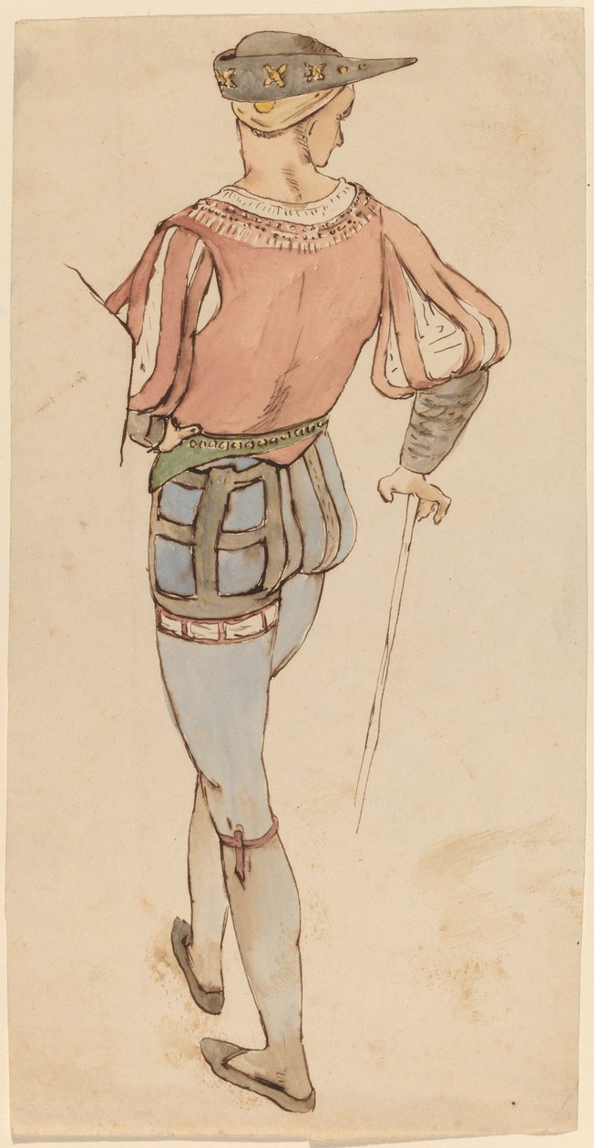 Tanulás az Old Master után alkotó: Elihu Vedder