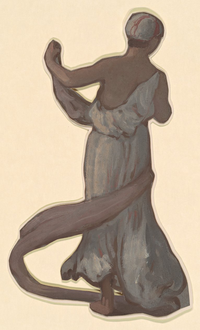 Tanulmány görög lányok fürdőzéséhez, c. 1872. alkotó: Elihu Vedder