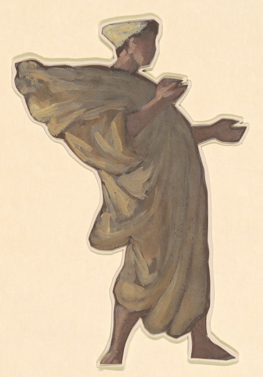 Tanulmány görög lányok fürdőzéséhez, c. 1872. alkotó: Elihu Vedder