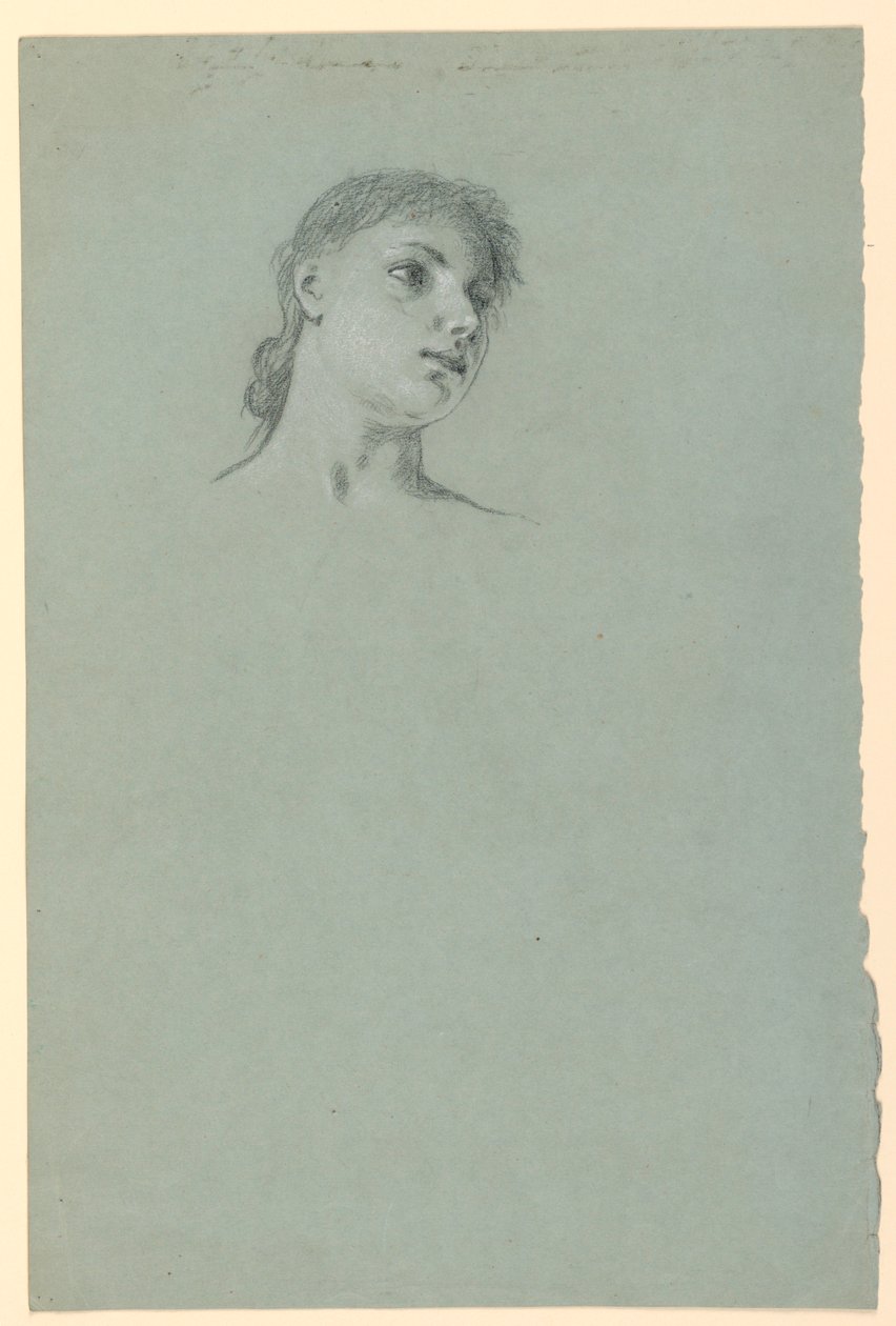 Tanulmány egy lányról alkotó: Elihu Vedder