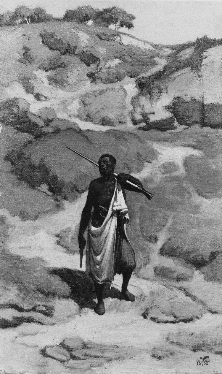 Az afrikai őrszem alkotó: Elihu Vedder