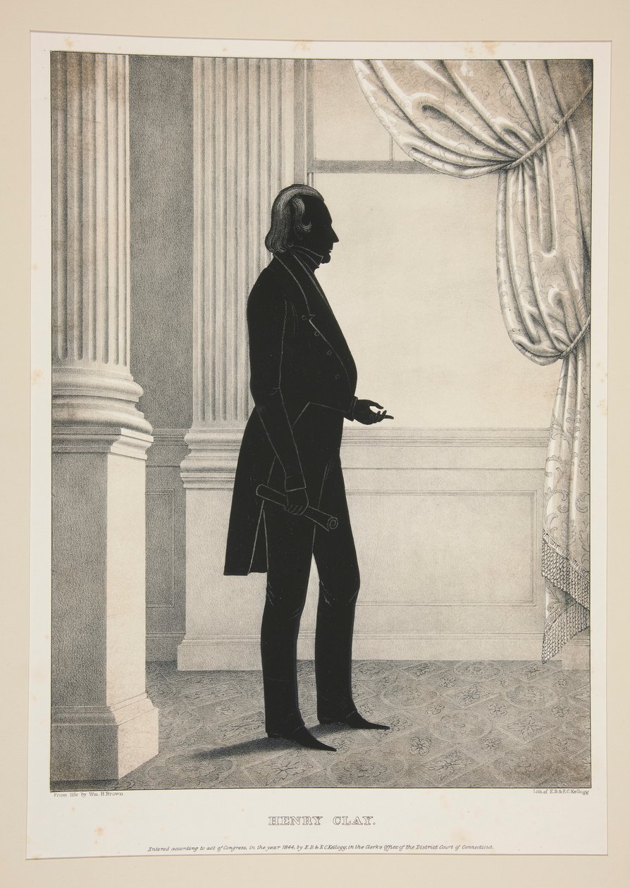 Henry Clay, 27 portrékészletből alkotó: Elijah C. Kellogg