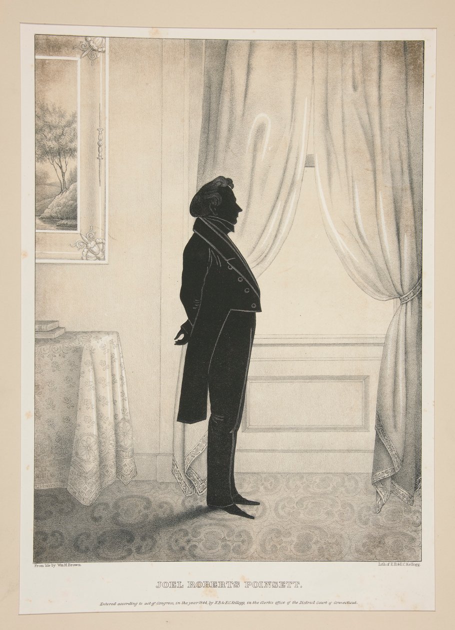 Joel Roberts Poinsett alkotó: Elijah C. Kellogg