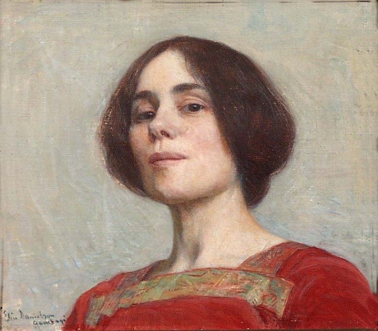 Önarckép, 1903 alkotó: Elin Danielson Gambogi