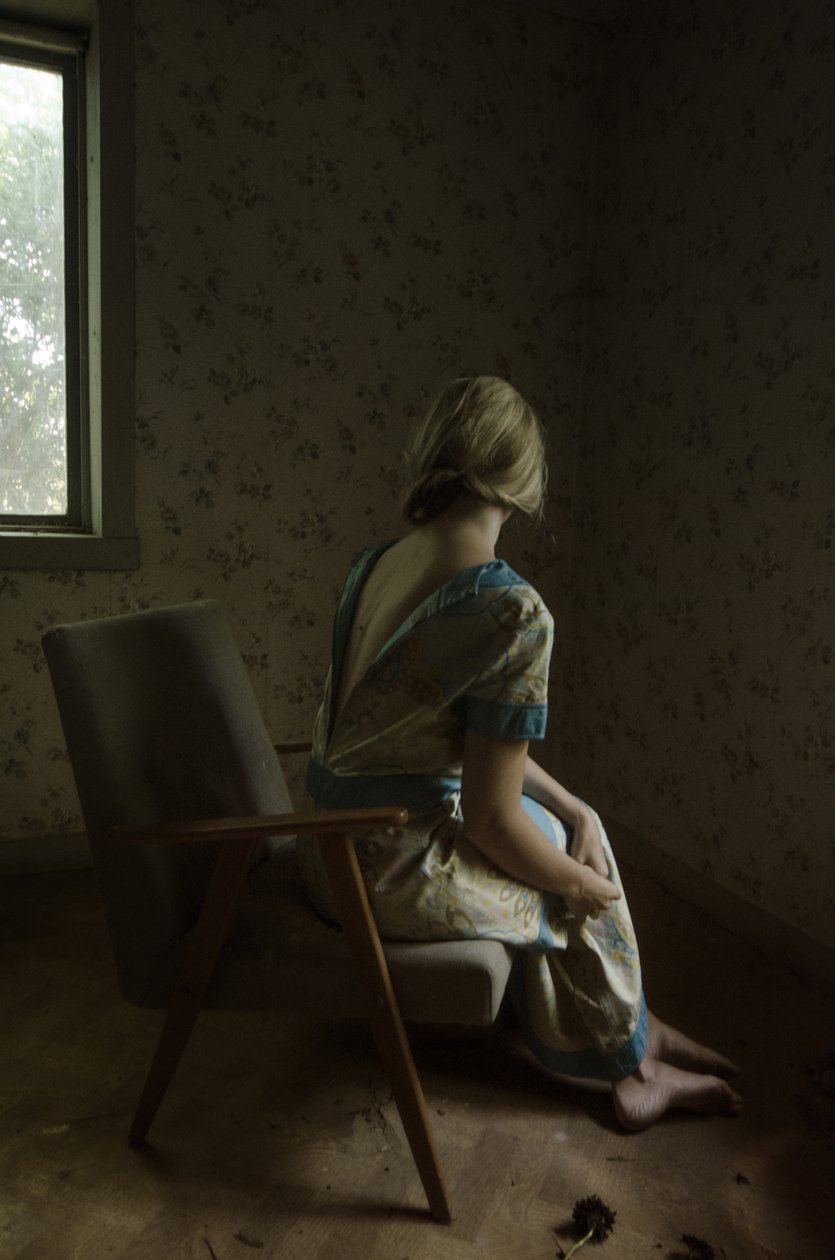 Szomorúság, 2014 (szitanyomat) alkotó: Elinleticia Högabo