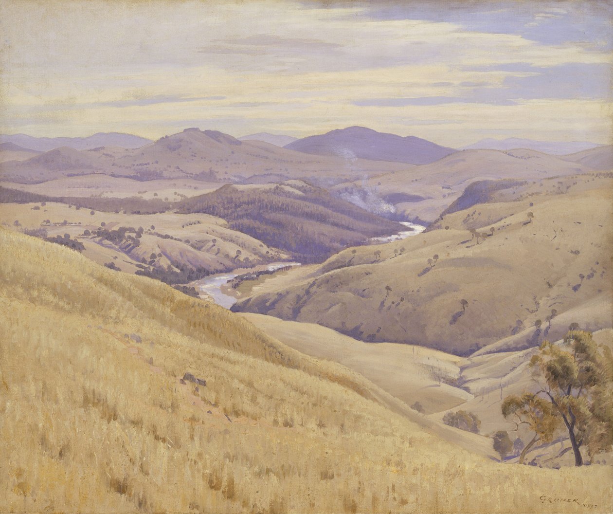 Weetangera, Canberra alkotó: Elioth Gruner