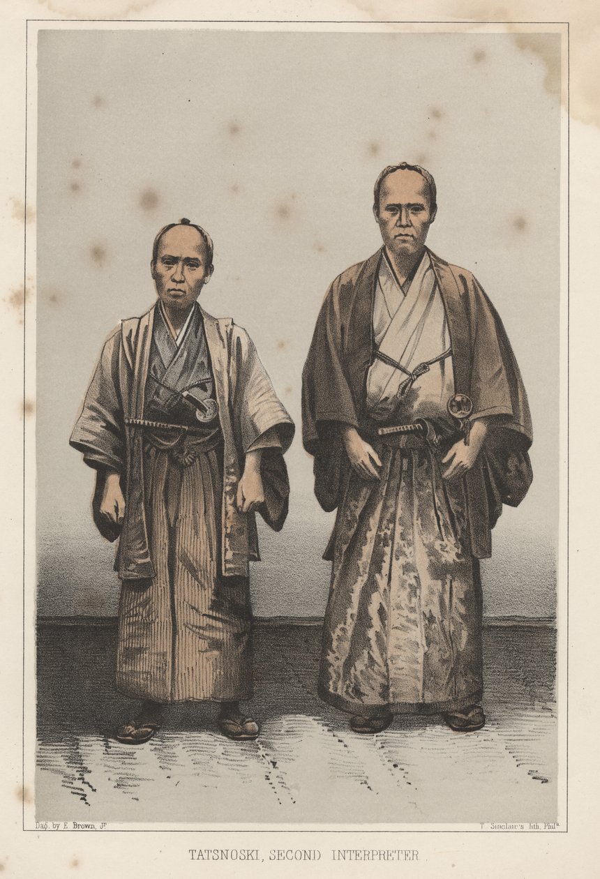 Tatsnoski, második tolmács, 1855 alkotó: Eliphalet Brown