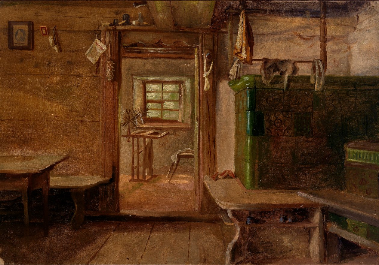 Egy ház belseje alkotó: Eliphalet Fraser Andrews