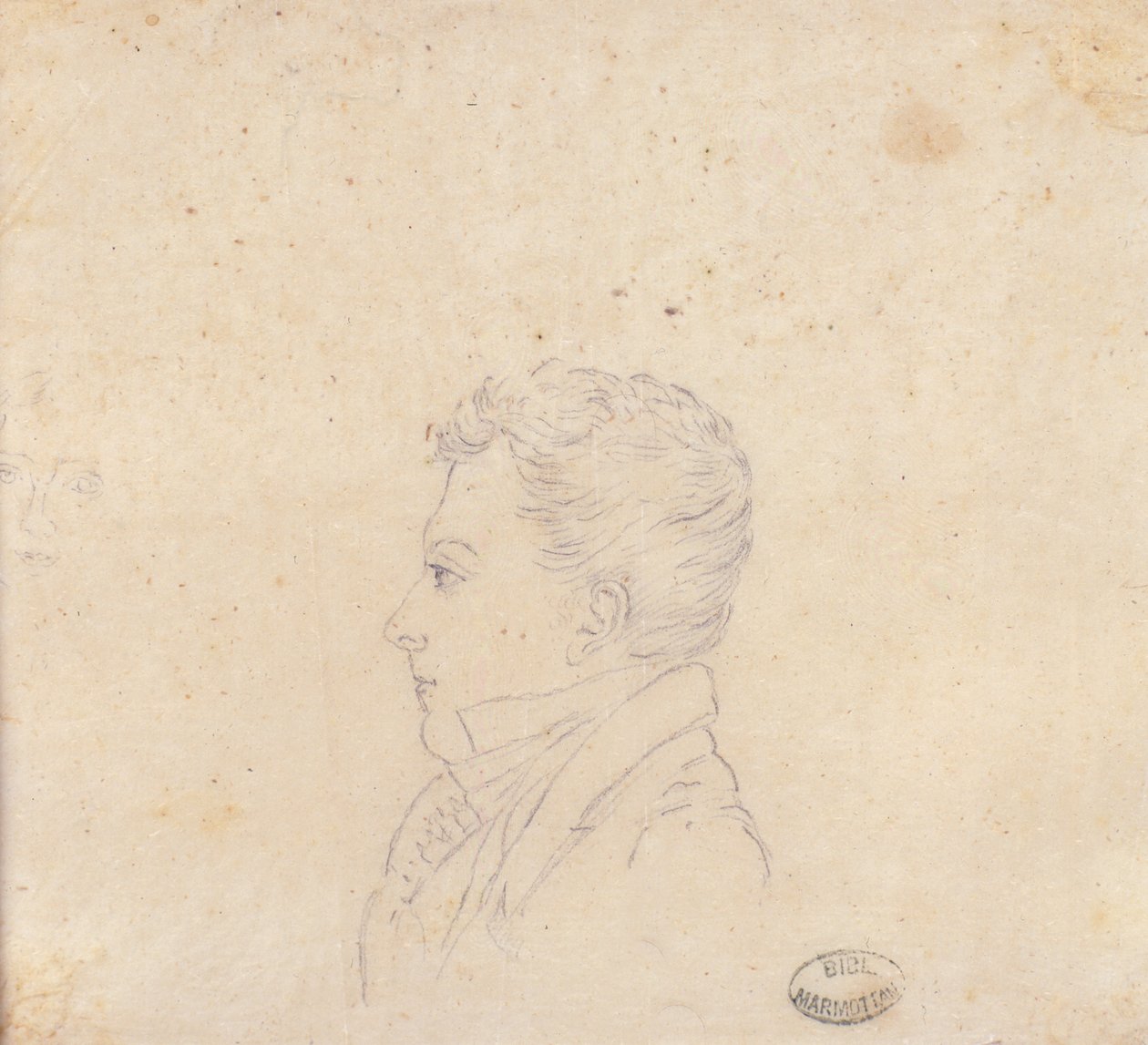 Setivaux úr, a Toszkán Nagyhercegség fizetőmesterének rajza, Madame de Finguerlin rajzának reprodukciója alkotó: Elisa Bonaparte