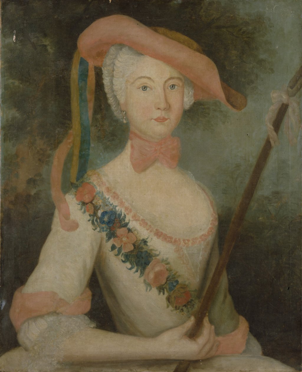 Önarckép, 1725-40 körül alkotó: Elisabeth Christine of Brunswick Bevern