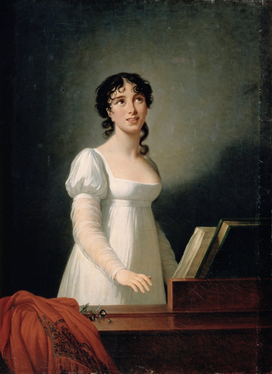 Angelica Catalani (1780-1849) portréja alkotó: Elisabeth Louise Vigee Lebrun