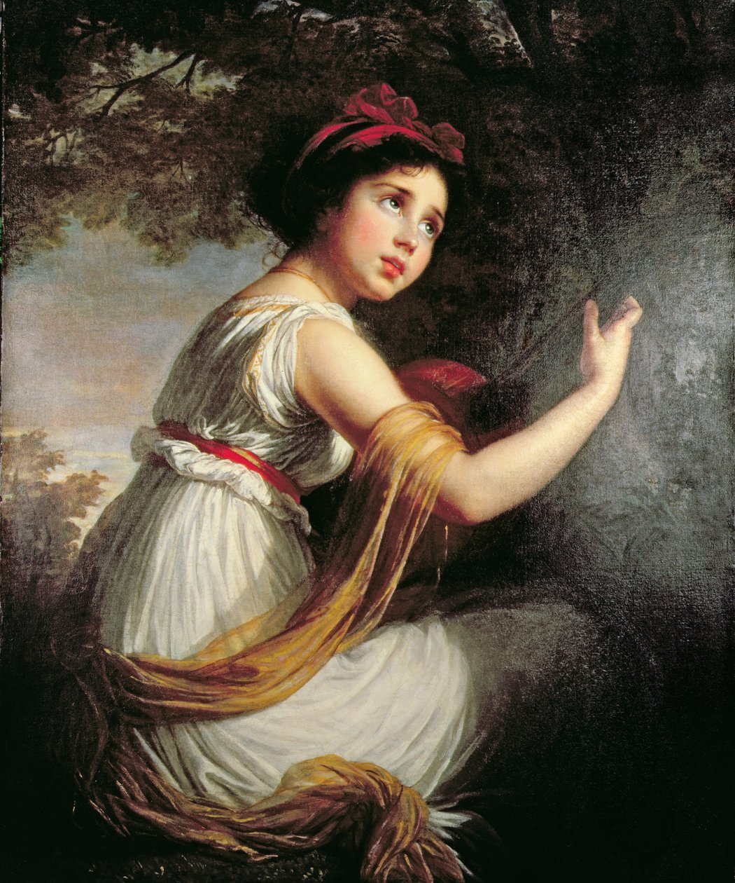 Julie Le Brun portréja, 1797 körül alkotó: Elisabeth Louise Vigee Lebrun