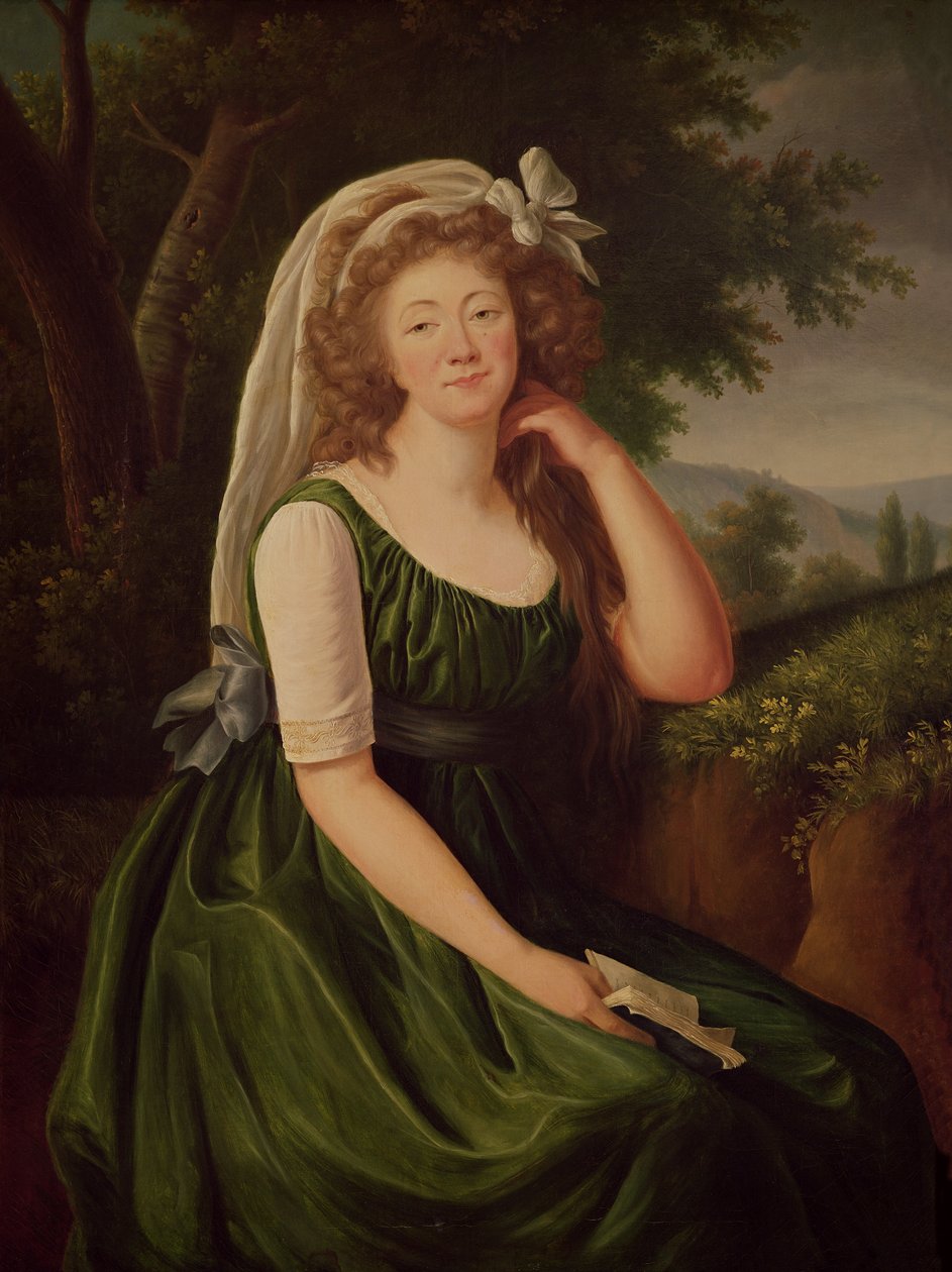 Du Barry grófnő (1743-93) portréja, 1789 alkotó: Elisabeth Louise Vigee Lebrun
