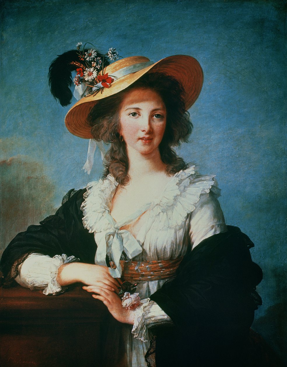 Polignac hercegnőjének portréja (kb. 1749-93) alkotó: Elisabeth Louise Vigee Lebrun