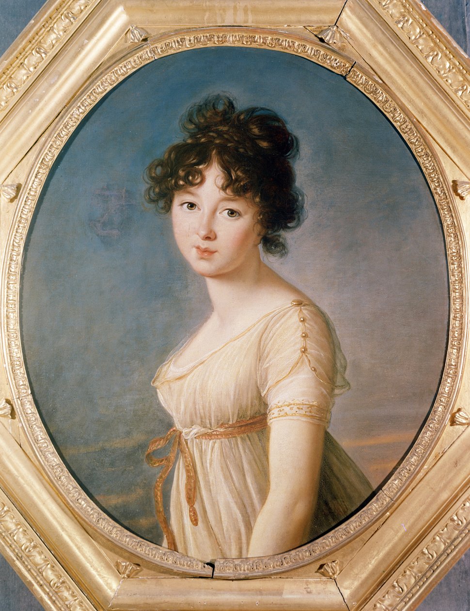 Aniela Angelique Czartoryska hercegnő születése: Radziwill, 1802 alkotó: Elisabeth Louise Vigee Lebrun