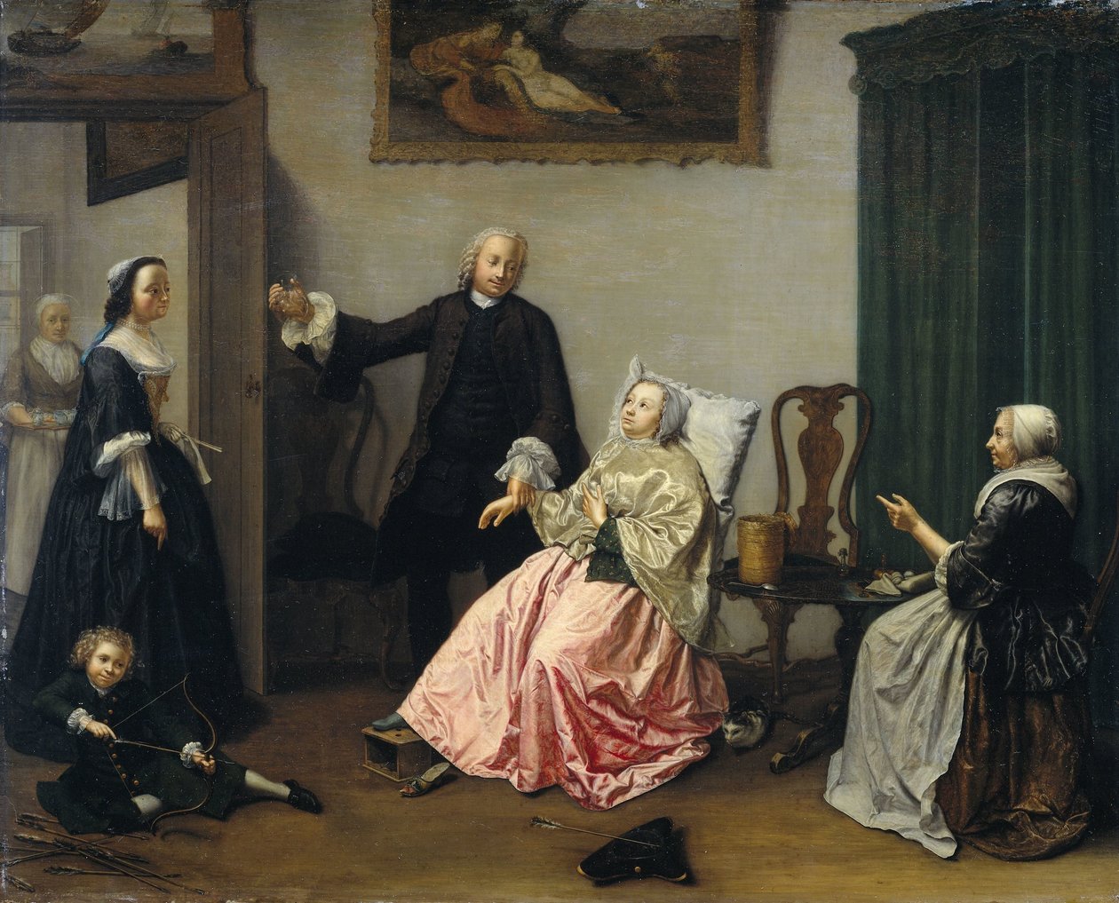 Orvoslátogatás alkotó: Elisabeth Geertruida Wassenbergh