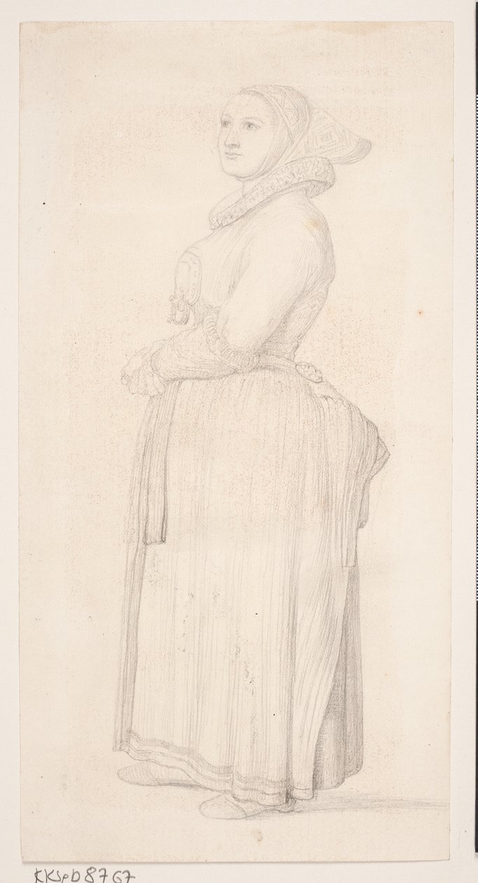 Amager lány alkotó: Elisabeth Jerichau Baumann