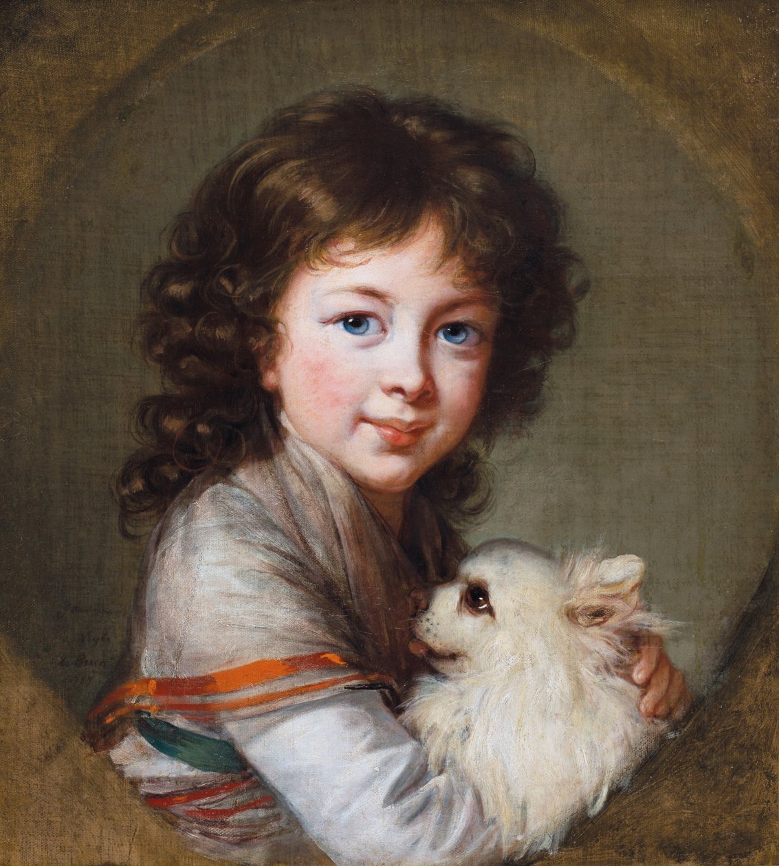 Elisabeth Isabella Mniszech portréja alkotó: Élisabeth Louise Vigée Le Brun