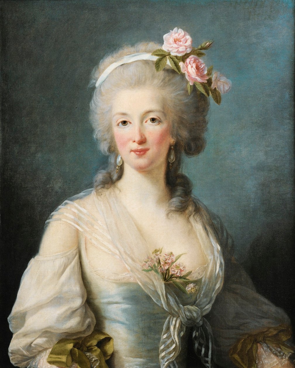 Jeanne de Valois-Saint-Rémy feltételezett portréja alkotó: Élisabeth Louise Vigée Le Brun
