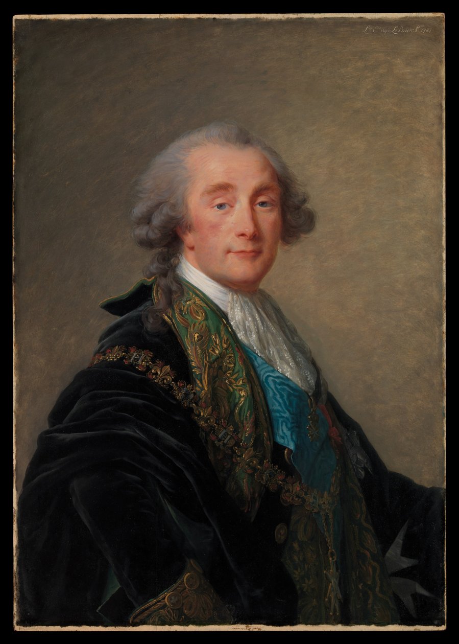 Alexandre Charles Emmanuel de Crussol-Florensac (1743-1815) alkotó: Elisabeth Louise Vigee Lebrun