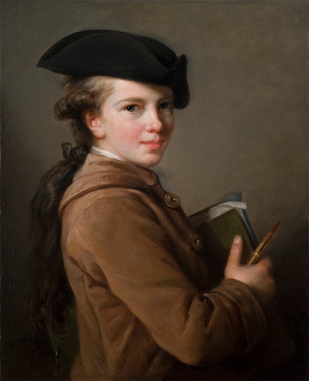 A művésznő fivére alkotó: Elisabeth Louise Vigee-Lebrun