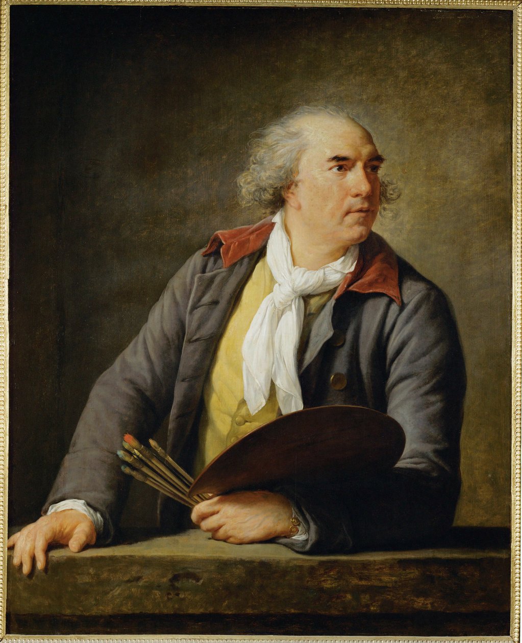 A festő Hubert Robert ... alkotó: Elisabeth Louise Vigee Lebrun