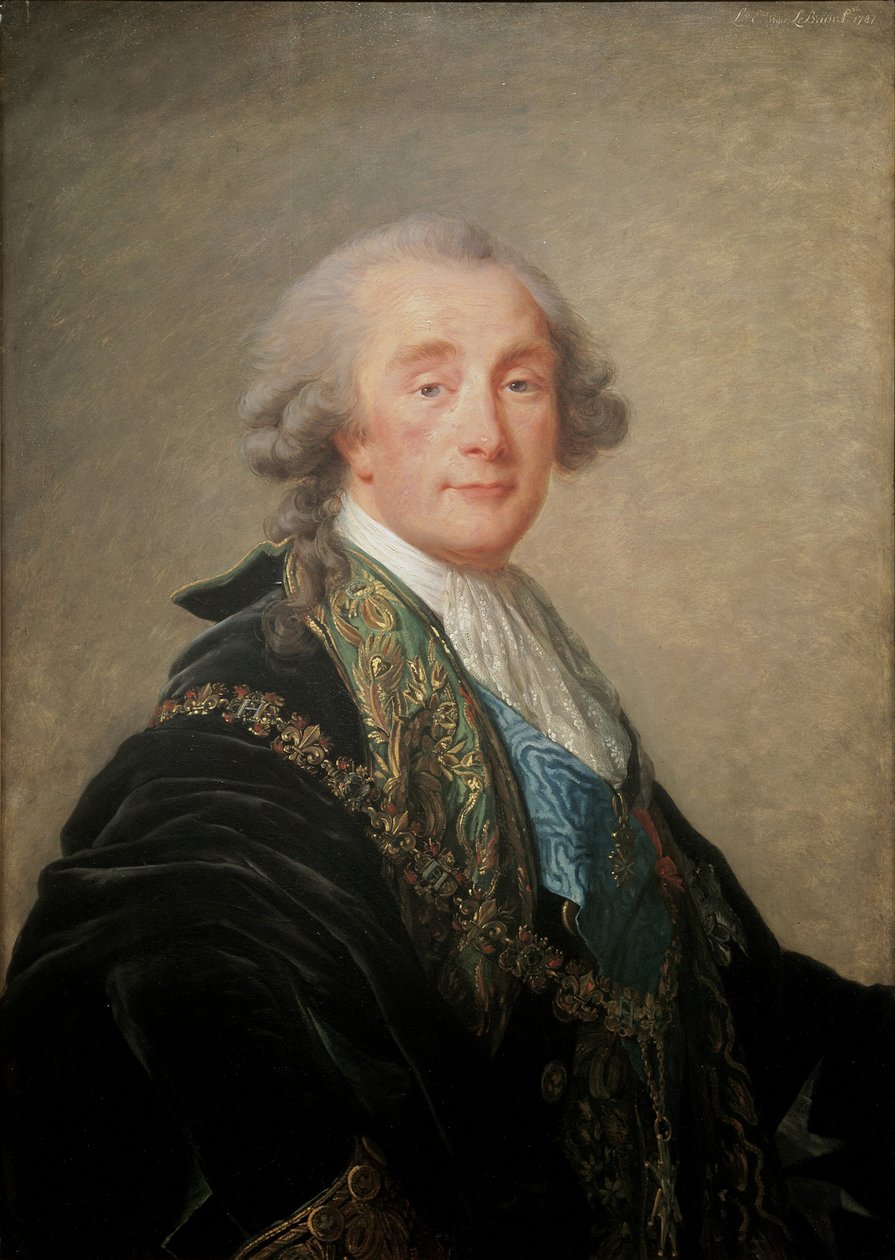 Alexandre Charles Emmanuel de Crussol-Florensac 17471815 alkotó: Elisabeth Louise Vigee Lebrun