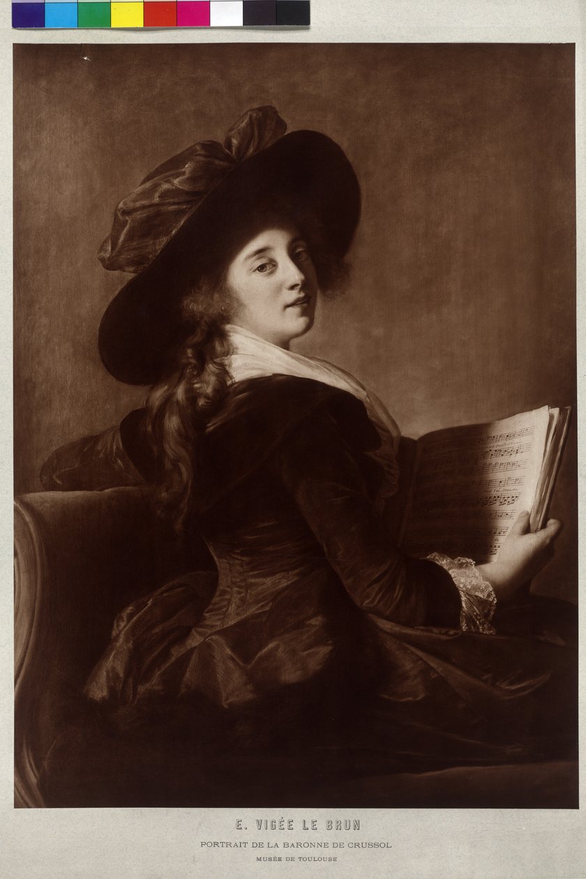 Crussol bárónő alkotó: Elisabeth Louise Vigee Lebrun