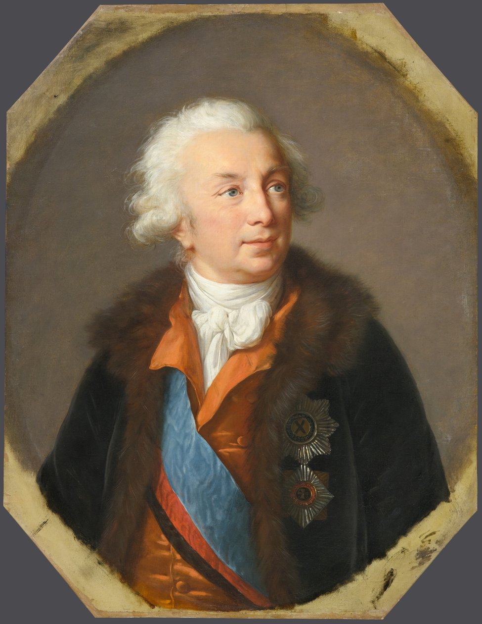 Ivan Ivanovics Shuvalov (1727-1797), 1795-1797 alkotó: Elisabeth Louise Vigee Lebrun