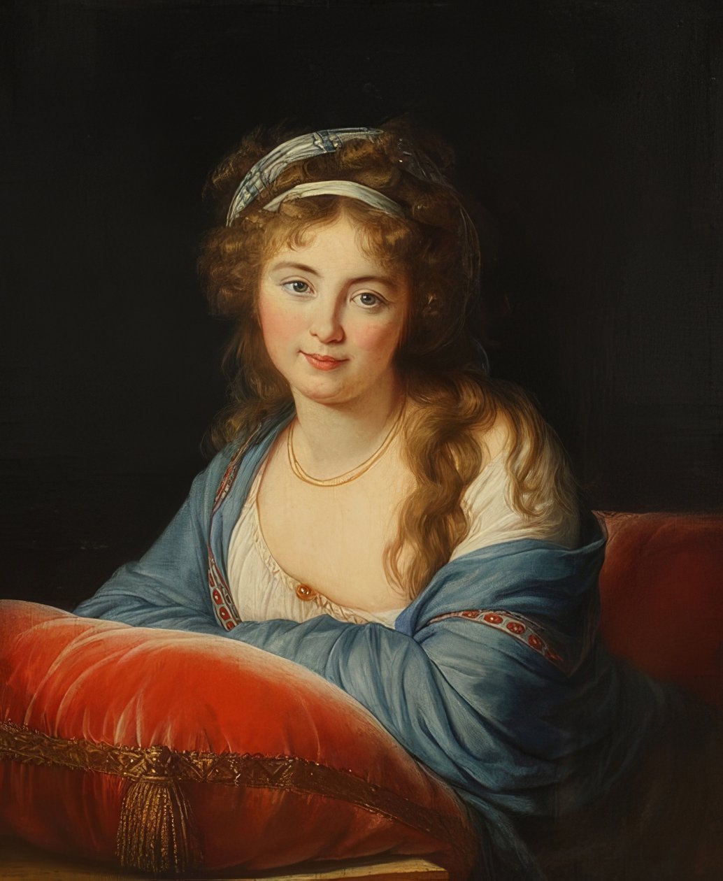 Katalin Vasziljevna Szkavronszkaja grófnő. 1795-96 körül alkotó: Elisabeth Louise Vigee Lebrun