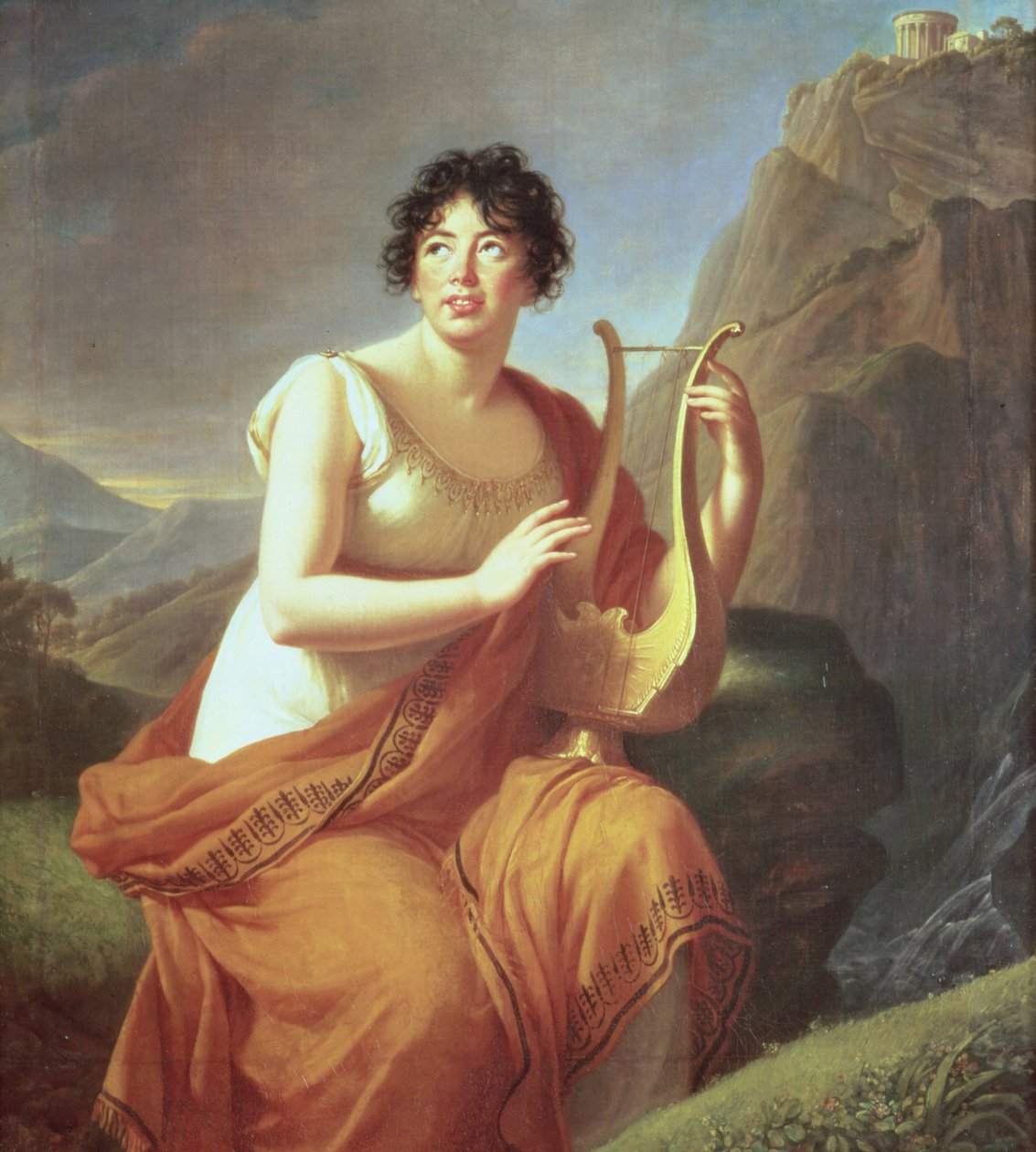 Madame de Stael mint Corinne alkotó: Elisabeth Louise Vigee Lebrun