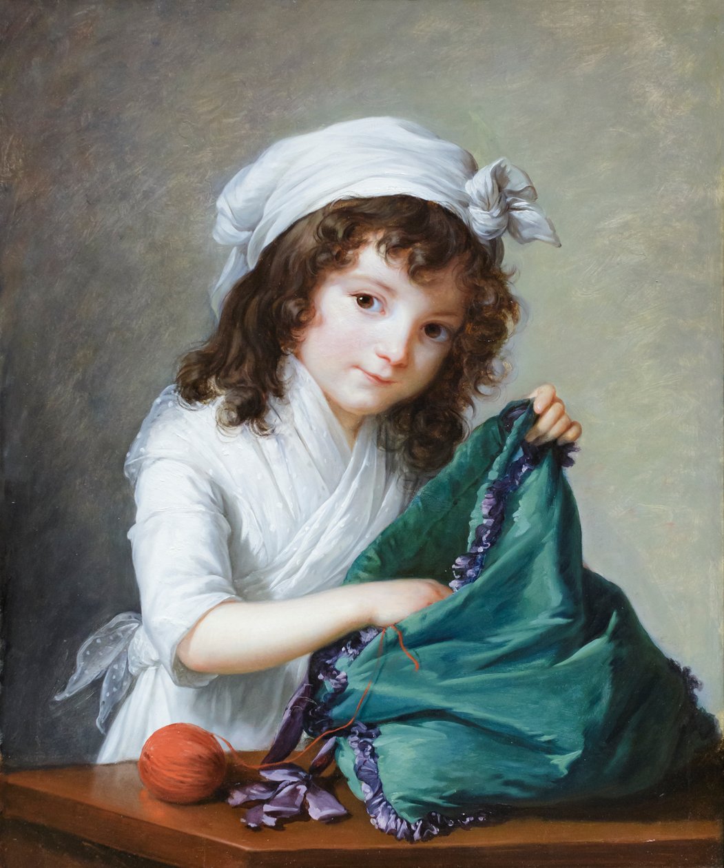Mademoiselle Brongniart alkotó: Elisabeth Louise Vigee Lebrun