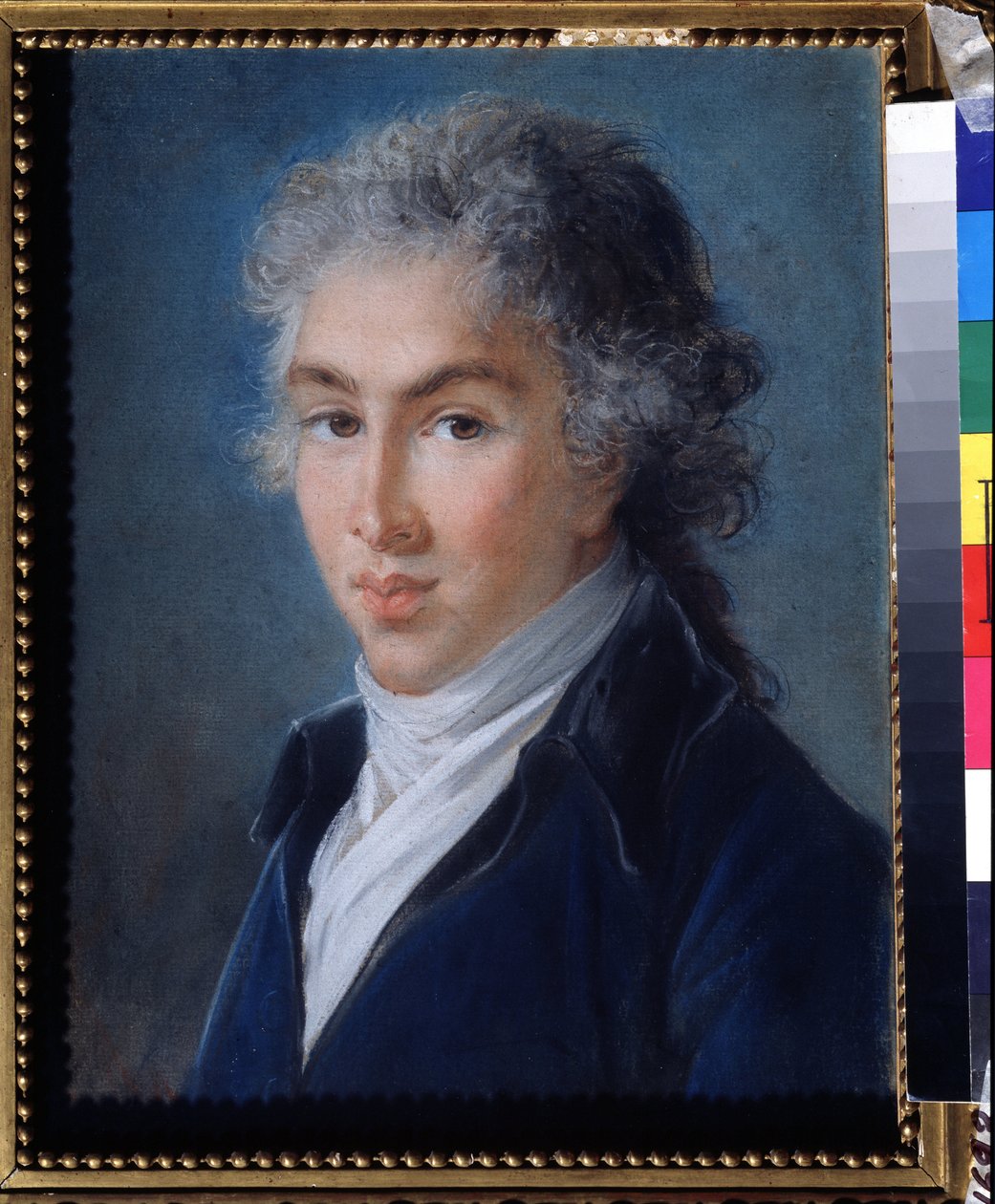 Ivan Barjatyinszkij herceg (1772-1825) portréja (Iván Barjatyinszkij herceg portréja). Marie Louise Elisabeth Vigee Lebrun (1755-1842) rajza. Pasztell, papír, 49 x 40 cm. 18. századi francia művészet. Puskin Szépművészeti Múzeum, Moszkva. alkotó: Elisabeth Louise Vigee Lebrun