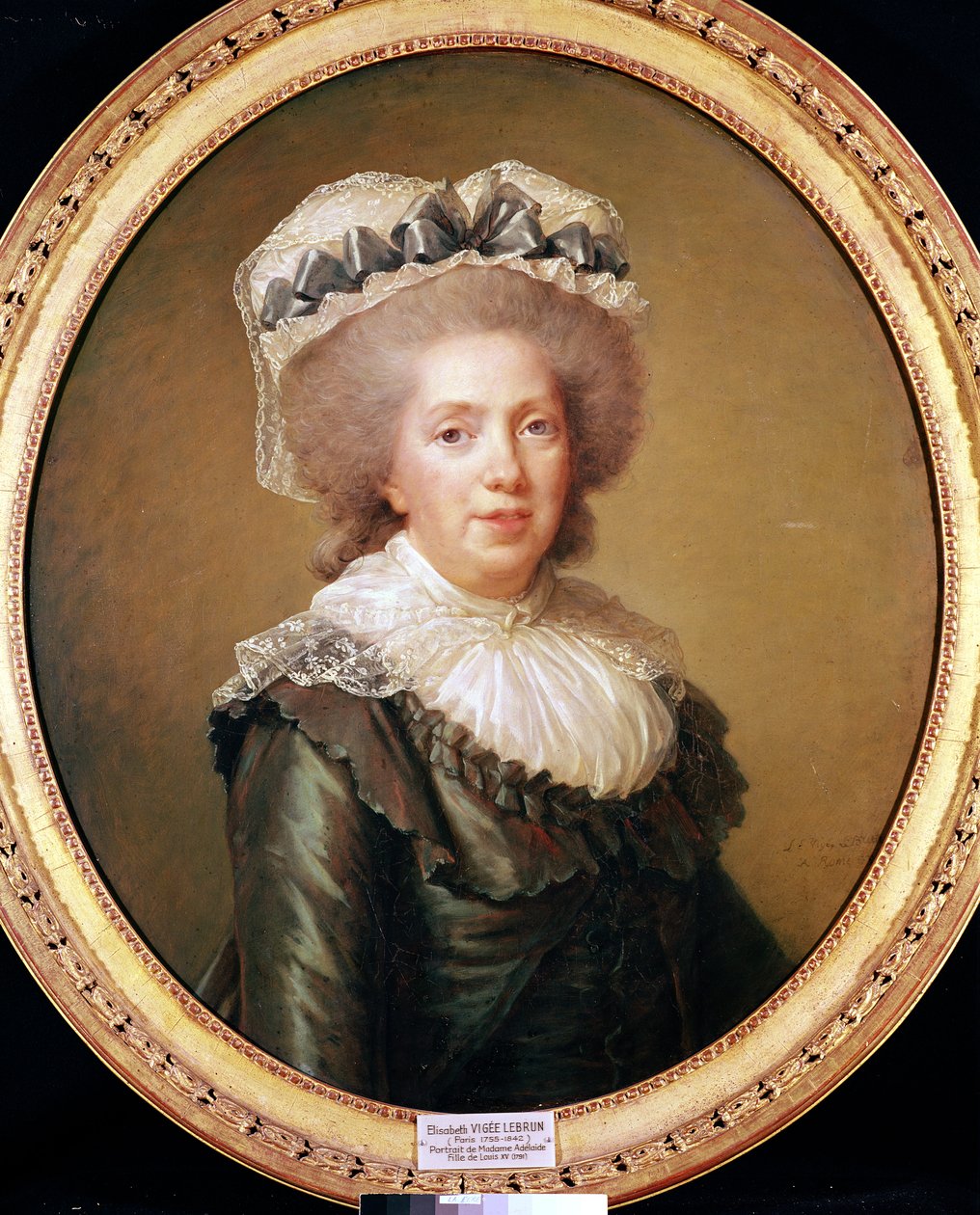 Adelaide de France portréja (1732-1800) 1791 alkotó: Elisabeth Louise Vigee Lebrun