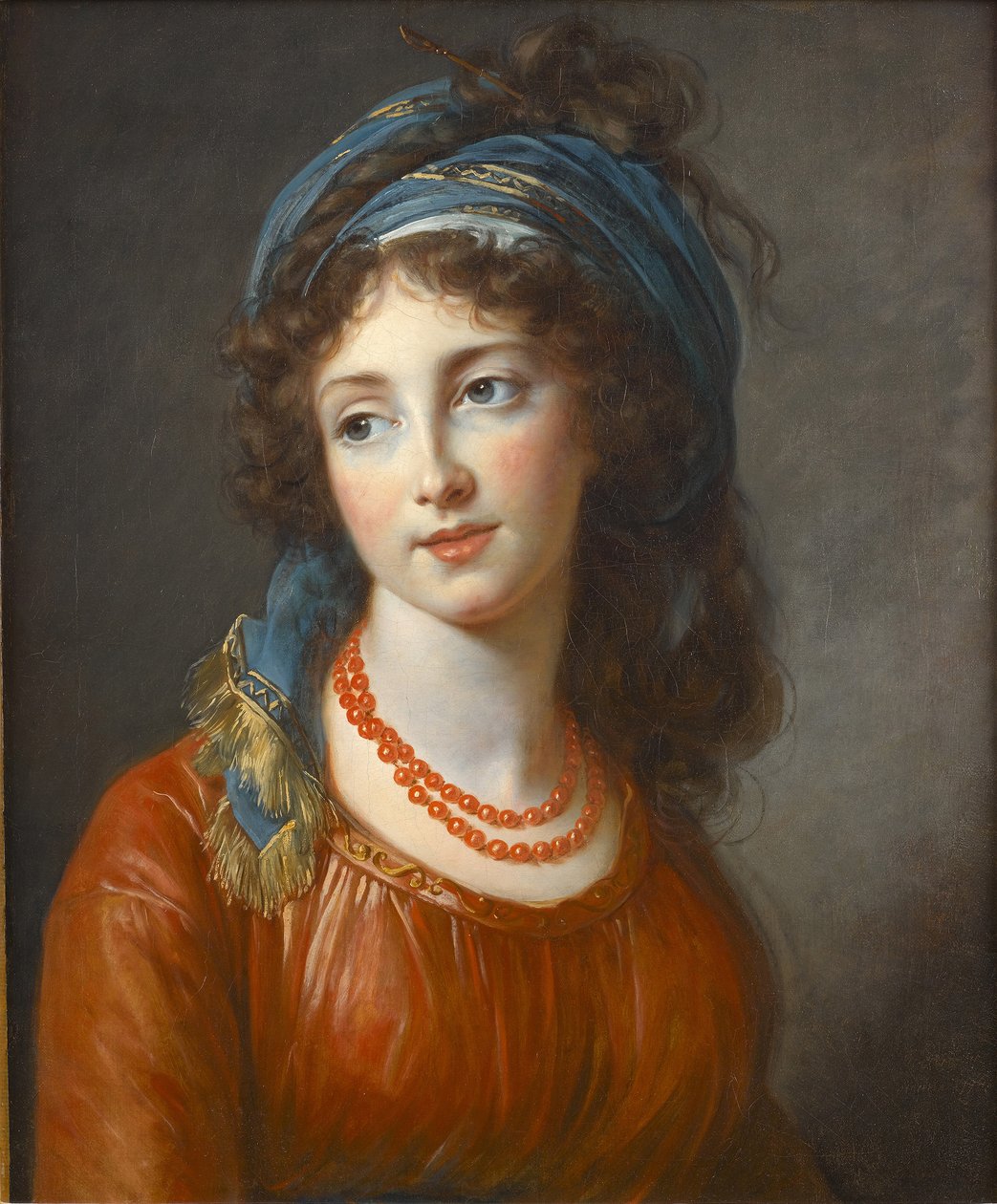 Aglaé de Gramont portréja, szül. de Polignac 1768-1812, 1794 alkotó: Elisabeth Louise Vigee Lebrun